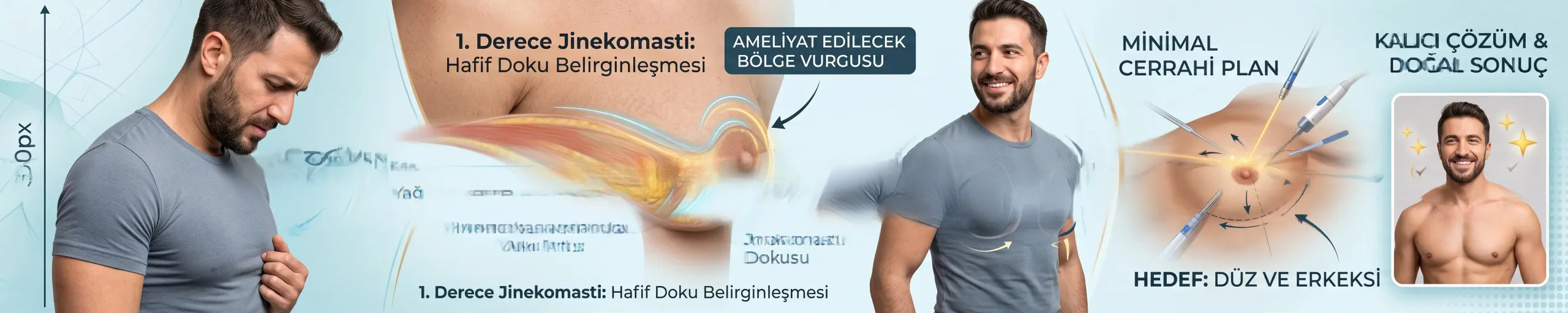 1. Derece Jinekomasti