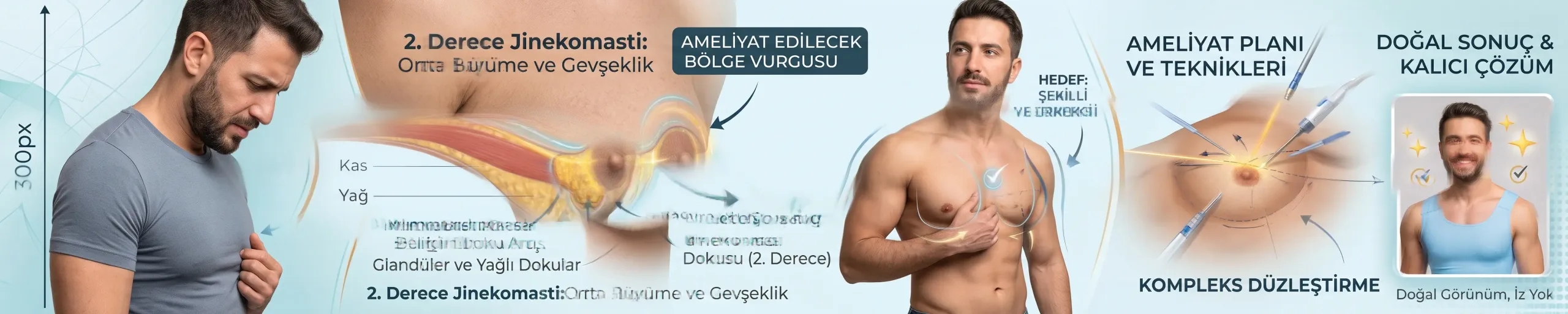 2. Derece Jinekomasti