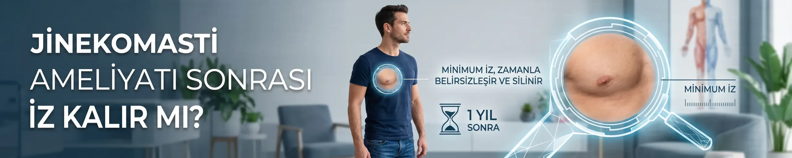 Jinekomasti Ameliyatı Sonrası İz Kalır mı