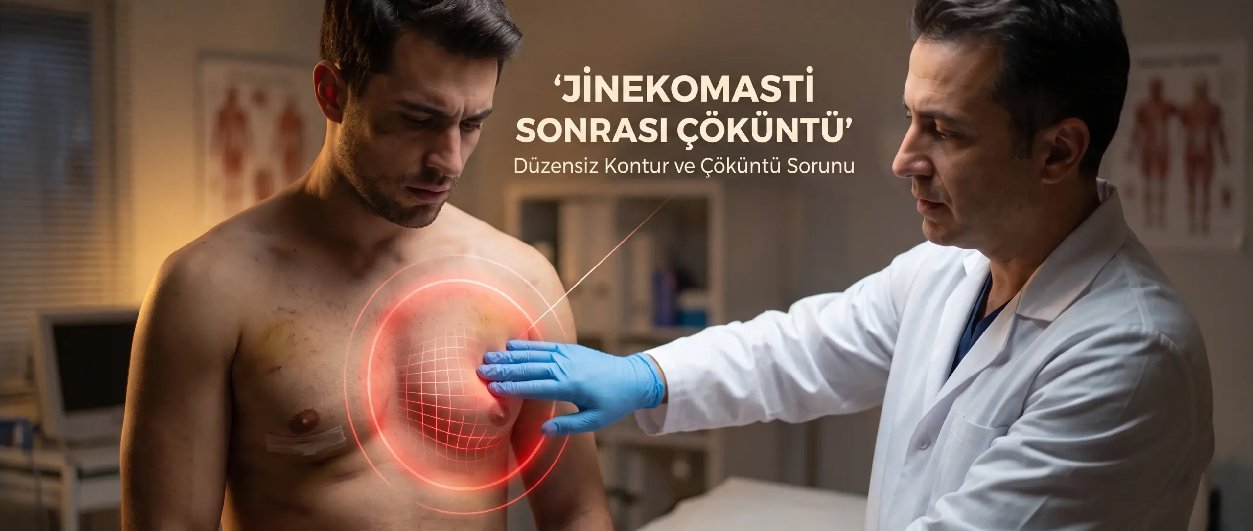 Jinekomasti Ameliyatı Sonrasında Çöküntü